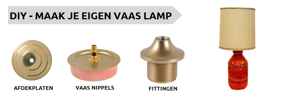 Maak je eigen vaas lamp