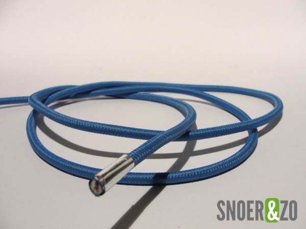 Blauw strijkijzersnoer