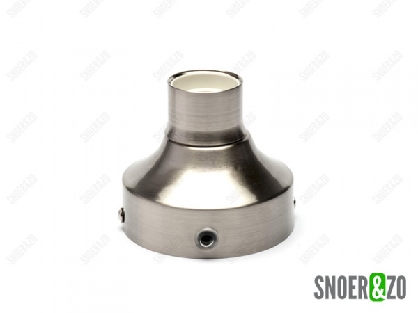 Plafondlamp Tasso geborsteld RVS E27