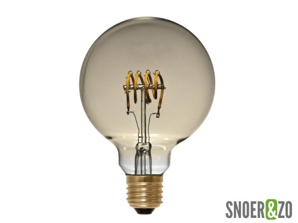 Segula LED Globe 95mm curved goud 4.0W E27