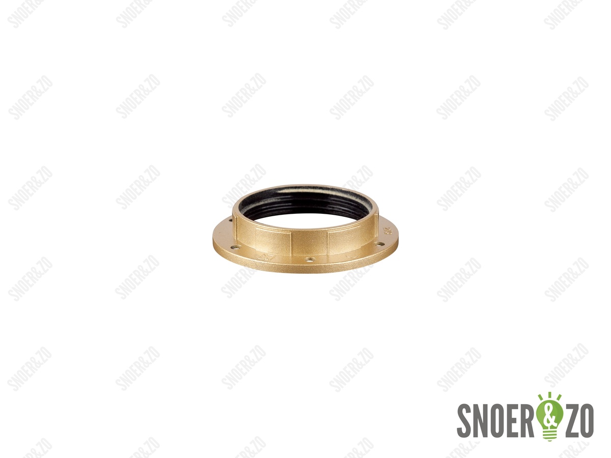 Fitting ring E27 goud