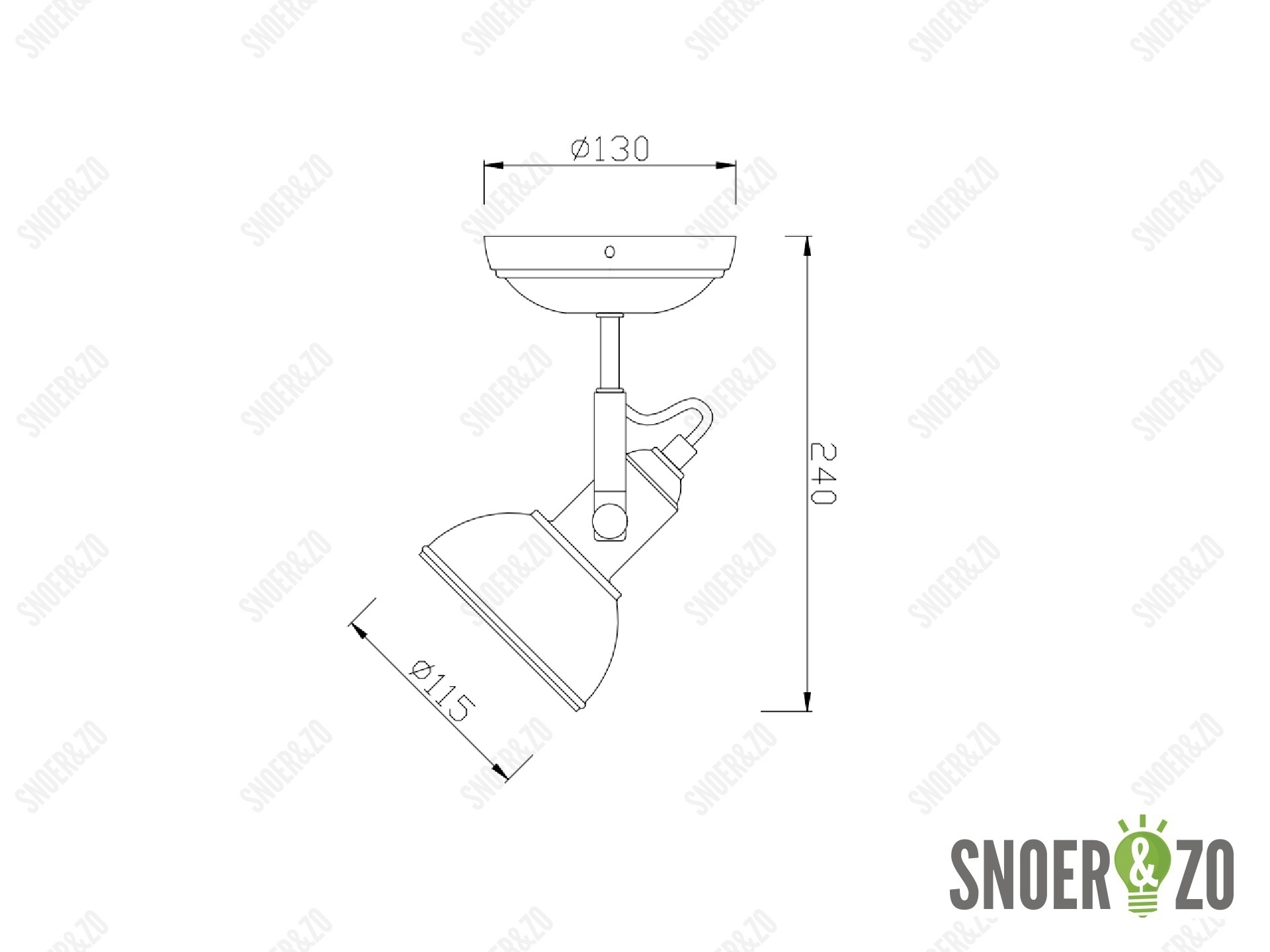 Trio lighting wandlamp gina E14 RVS look