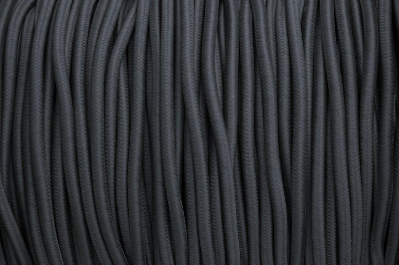 Antraciet strijkijzersnoer - 2 aderig