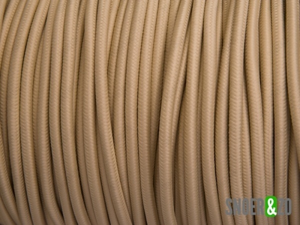 Beige strijkijzersnoer - 3 aderig Beige strijkijzersnoer - 3 aderig