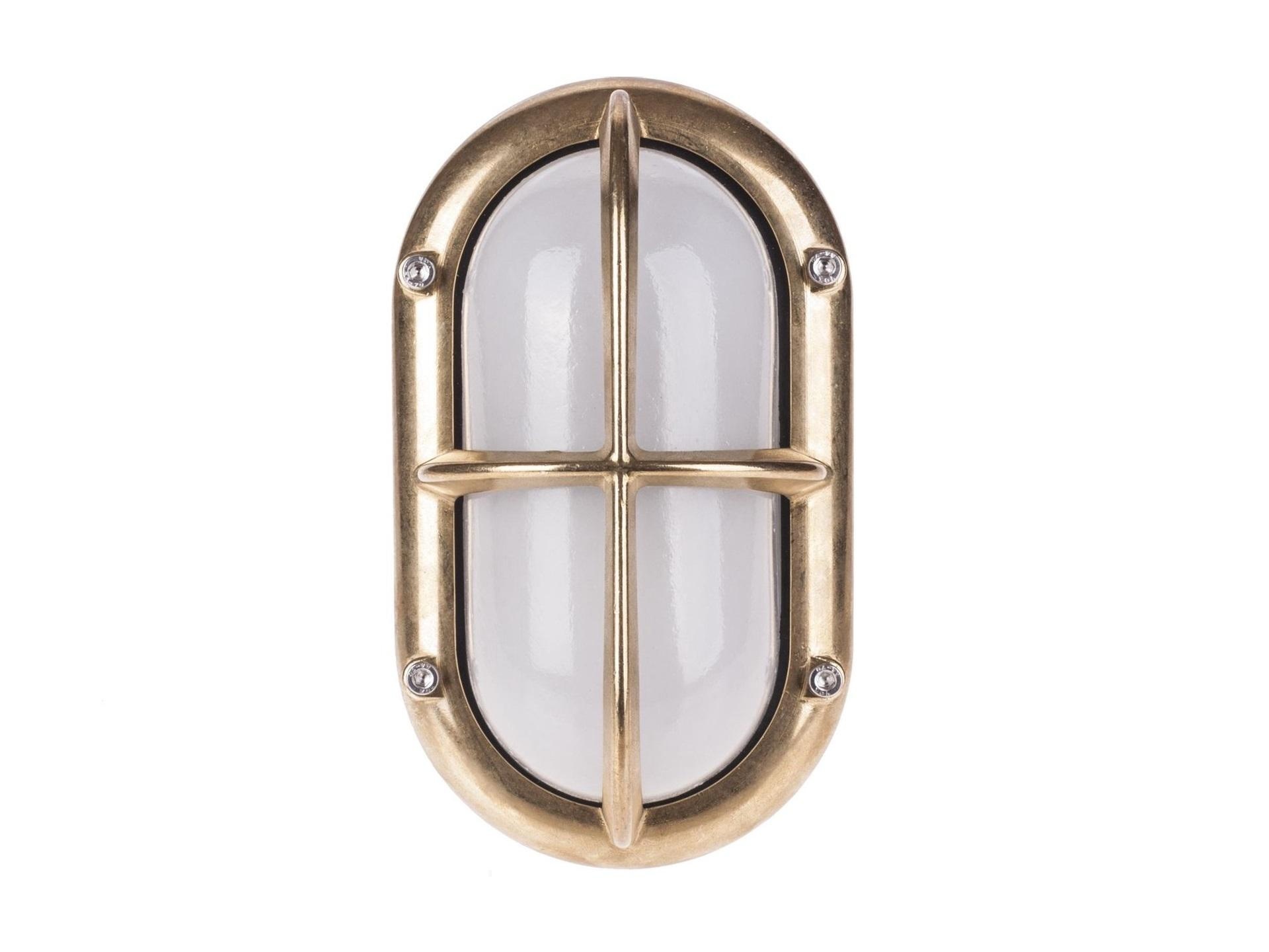 BEL Lighting Octus X E27 - industiële wandlamp - messing