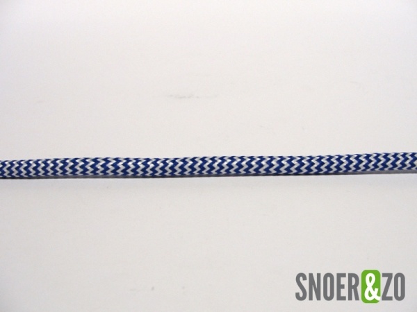Blauw-wit strijkijzersnoer