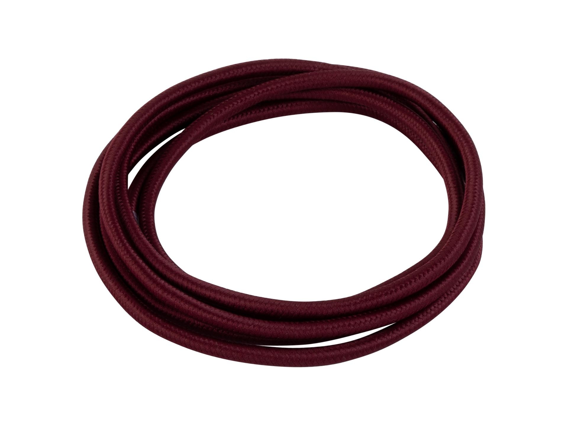 Bordeaux rood strijkijzersnoer - 2 aderig