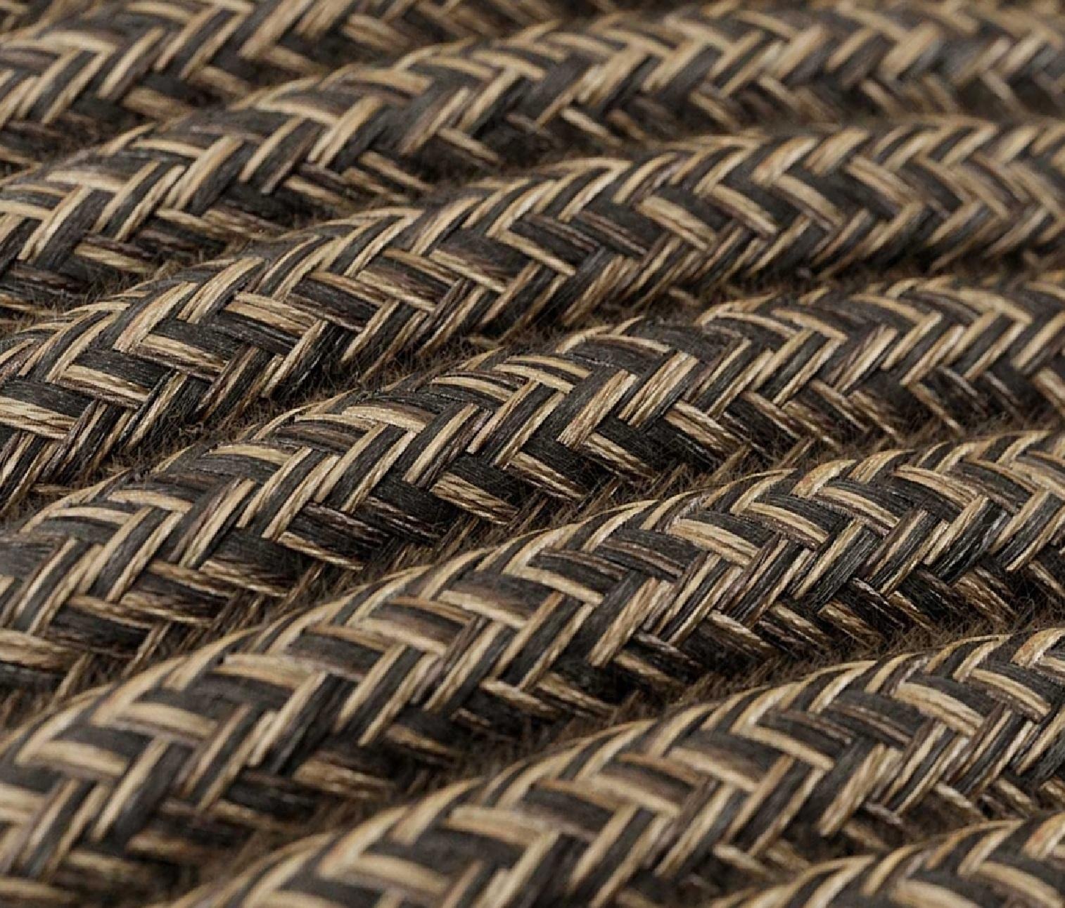 Bruin linnen strijkijzersnoer - 2 aderig