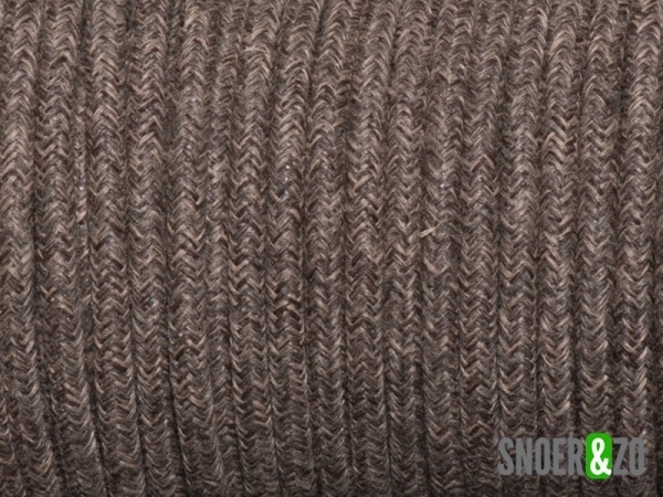 Bruin linnen strijkijzersnoer Bruin linnen strijkijzersnoer