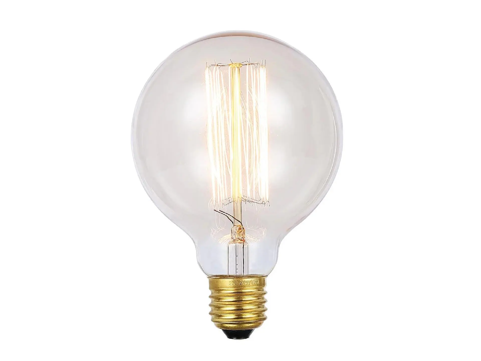 Calex kooldraadlamp globe 95mm helder 40W E27