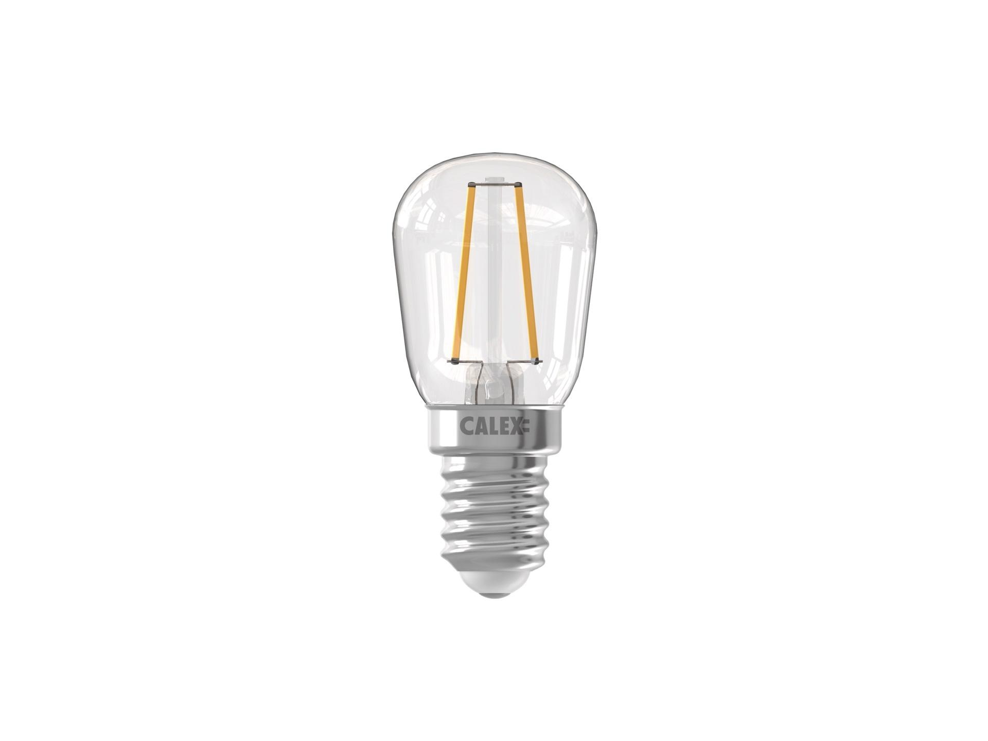 Calex LED filament buislamp T26 1.5W E14 helder dimbaar