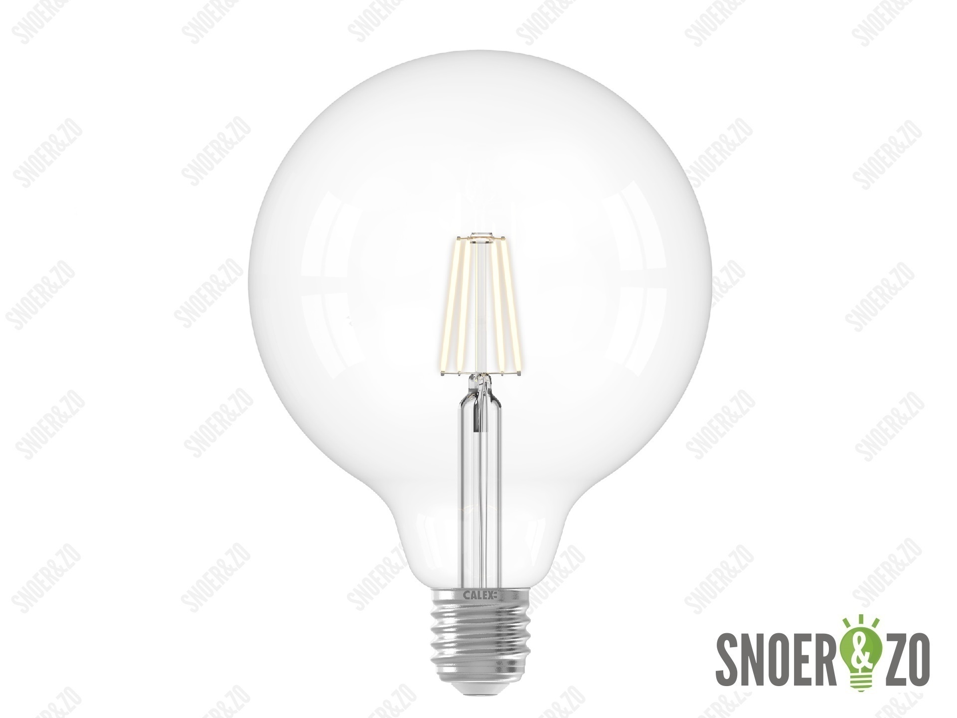 Calex LED filament globe 125mm 4.5W E27 helder dimbaar
