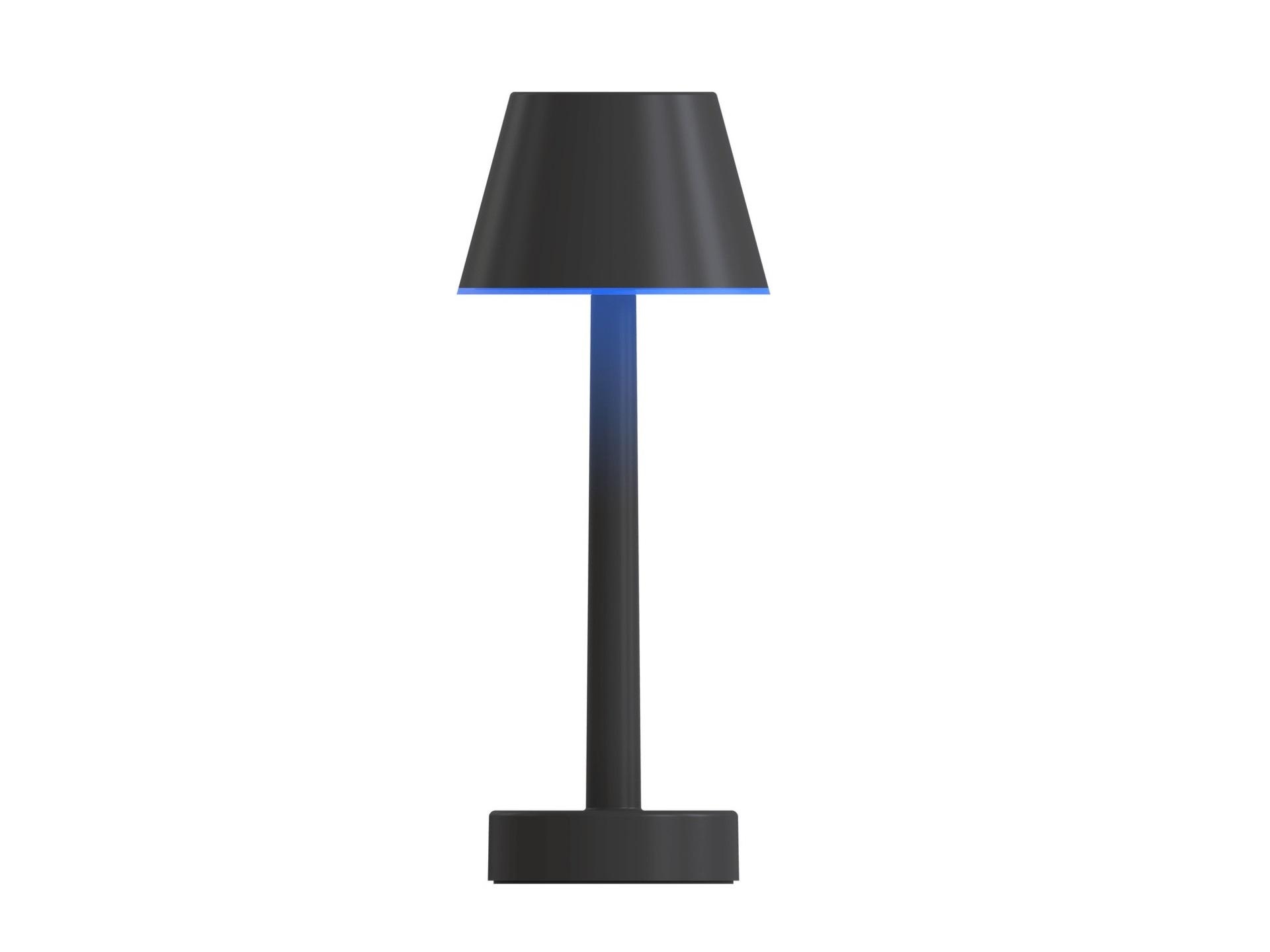 Calex oplaadbare tafellamp Lucca 5W dimbaar warm wit licht en kleur