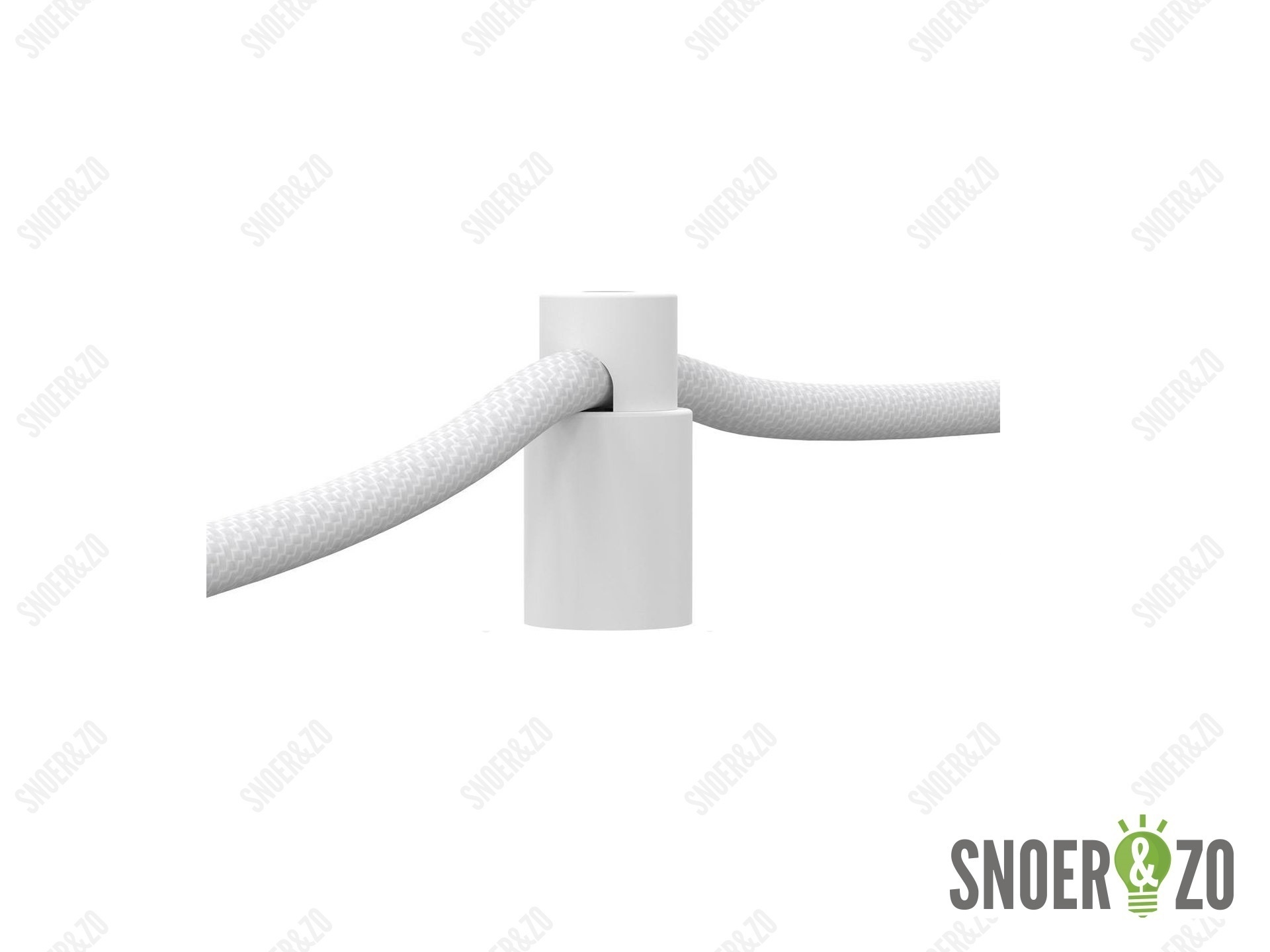 Calex plafond snoerbevestiging wit - set van 5 stuks