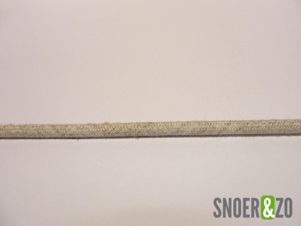 Donker linnen strijkijzersnoer Donker linnen strijkijzersnoer