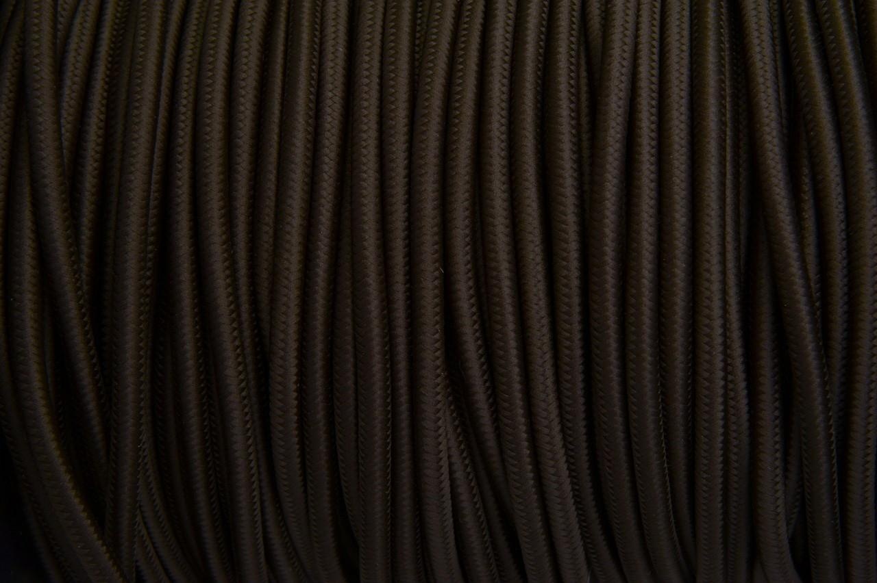 Donkerbruin strijkijzersnoer - 2 aderig