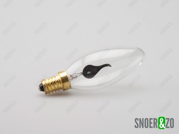 E14 flicker flame - vlam kaars 3W