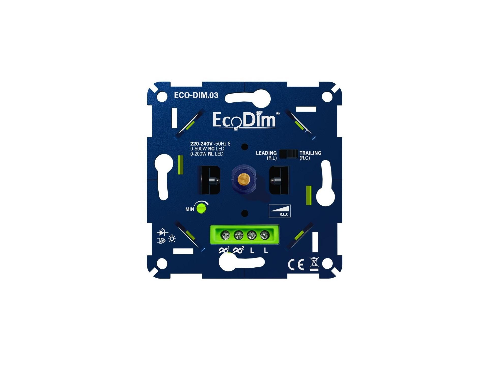 ECO-DIM.03 - LED dimmer inbouw - 0-500W