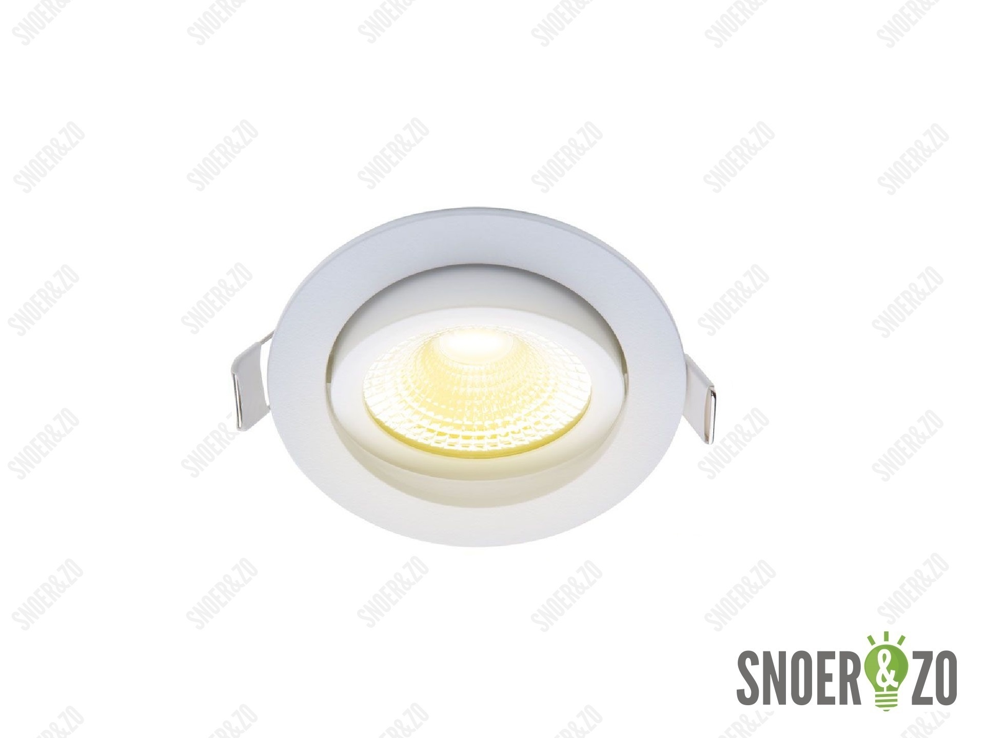 EcoDim dimbare led inbouwspot wit 2700K warm wit IP54  - 85 mm