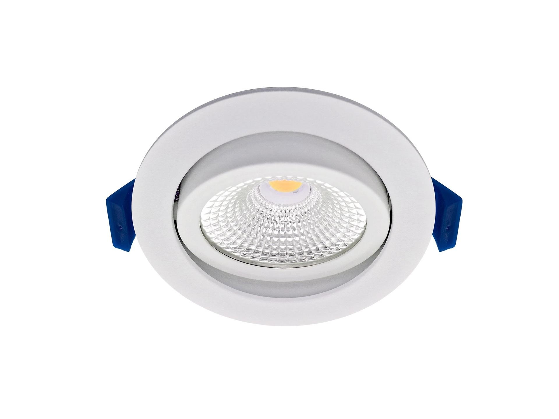 EcoDim dimbare led inbouwspot wit - 2700K warm wit - IP54 - Ø 85mm