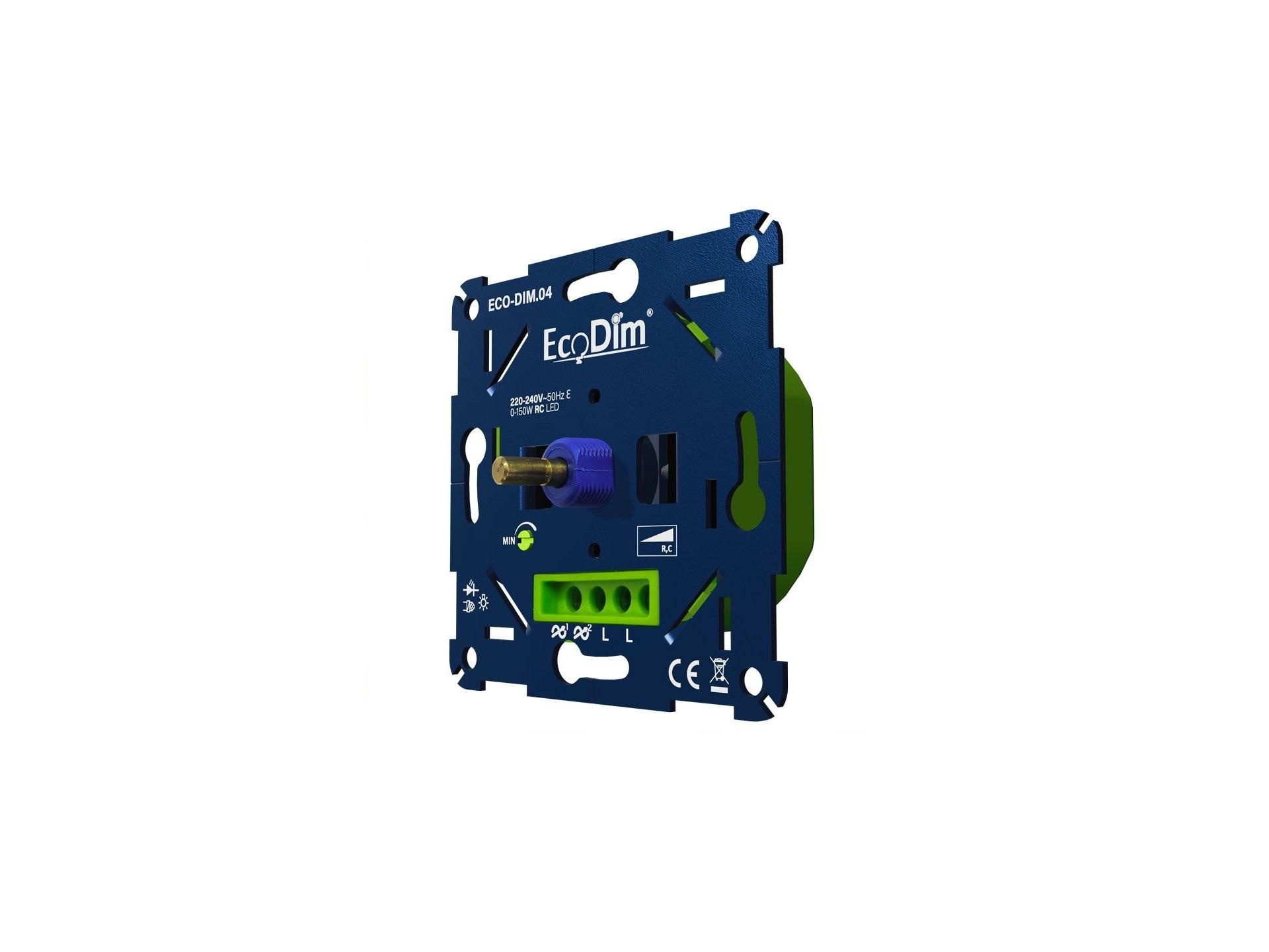 EcoDim LED dimmer inbouw 0-150W (RC) - ECO-DIM.04