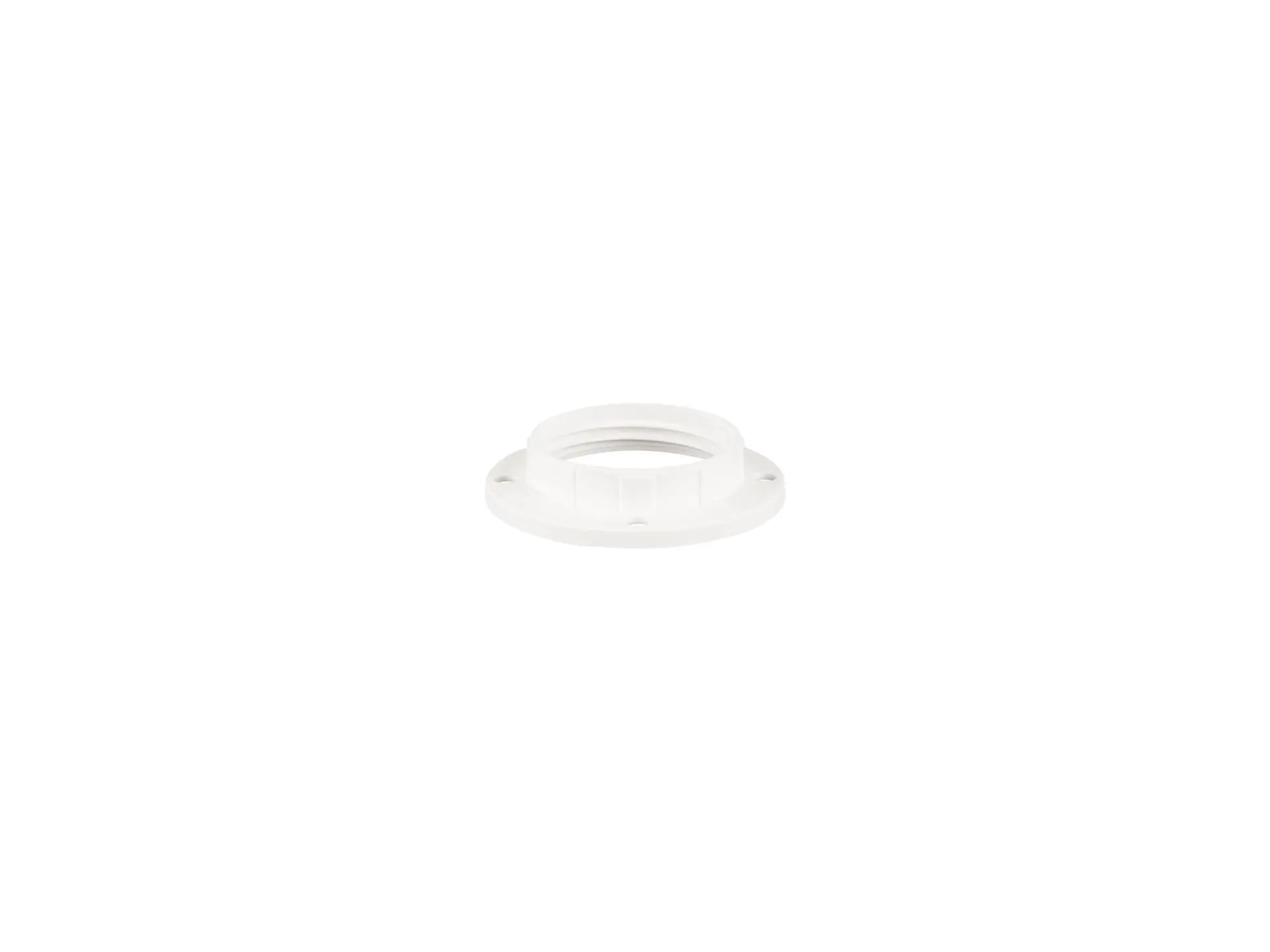 Fitting ring voor E14 fitting - kunststof wit