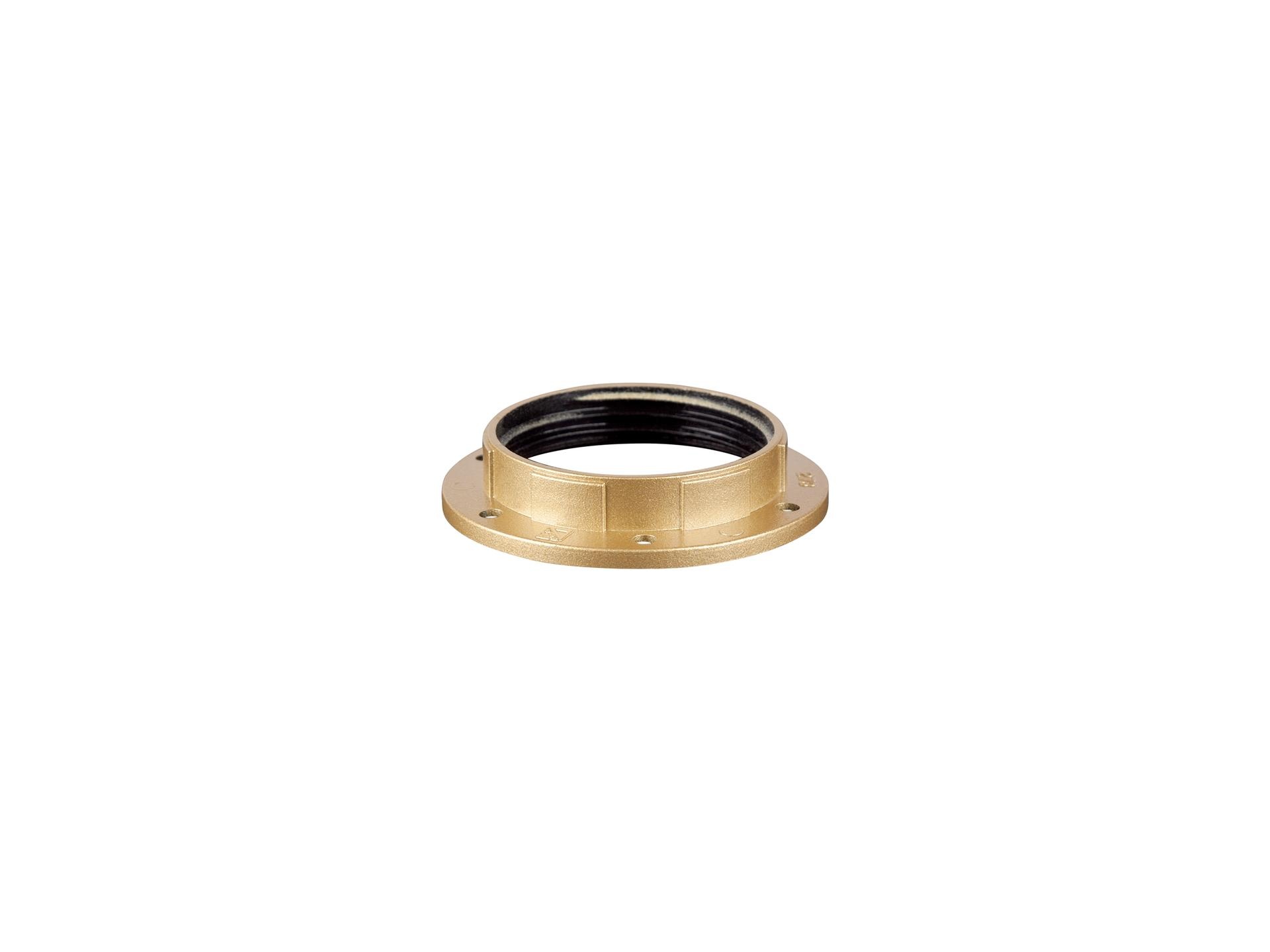 Fitting ring voor E27 fitting - kunststof goud