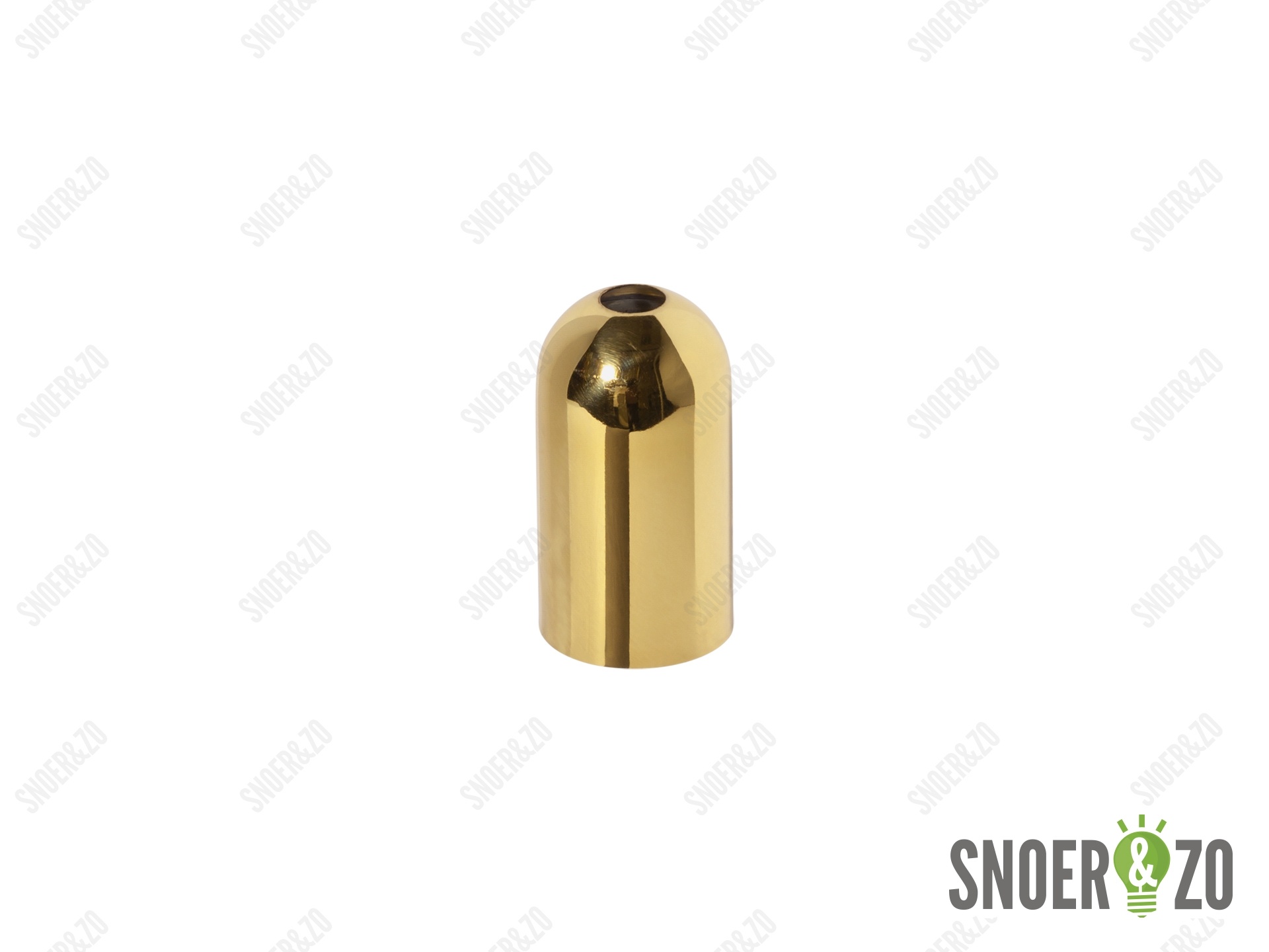 Fittinghuls E14 messing glans Fittinghuls E14 messing glans