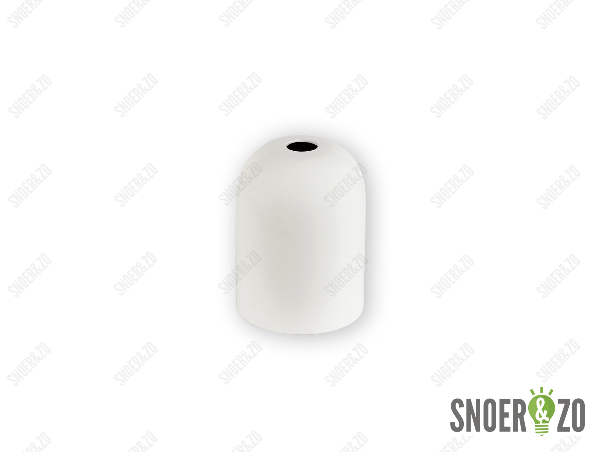 Fittinghuls E27 mat wit Fittinghuls E27 mat wit