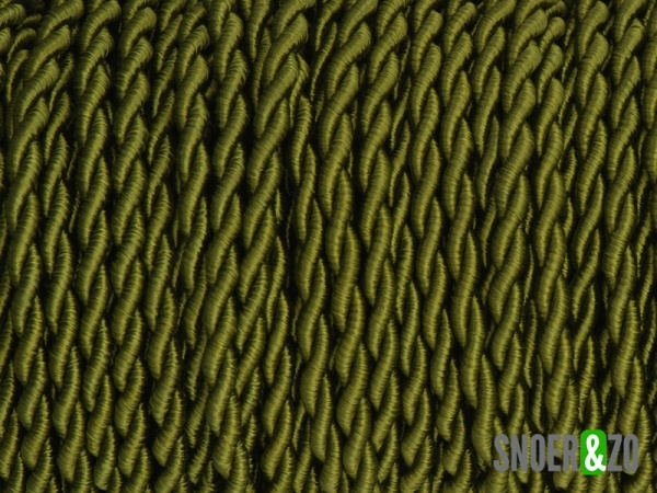 Gedraaid stofsnoer oud groen Gedraaid stofsnoer oud groen