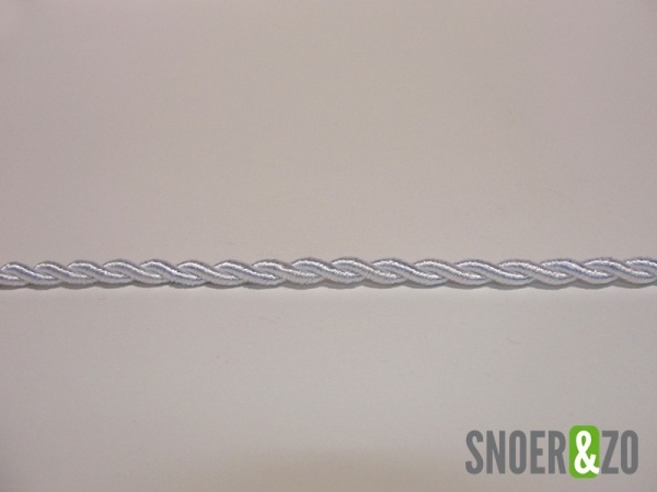 Gedraaid stofsnoer wit Gedraaid stofsnoer wit