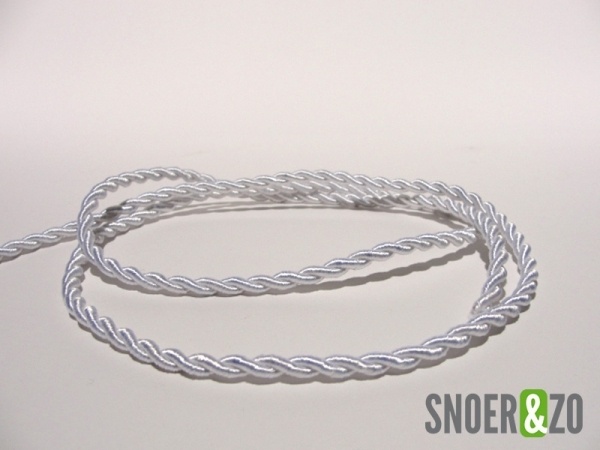 Gedraaid strijkijzersnoer wit - 3 aderig Gedraaid strijkijzersnoer wit - 3 aderig