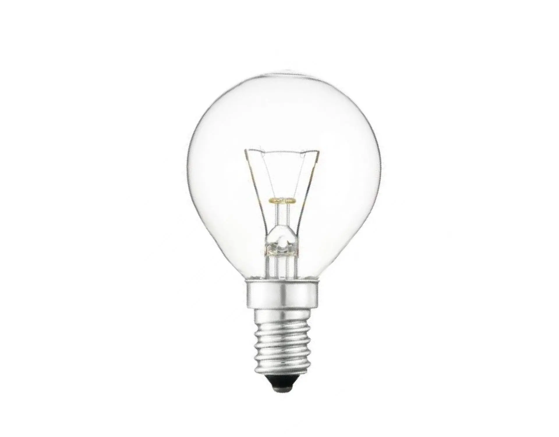 Gloeilamp kogel 25W E14 helder