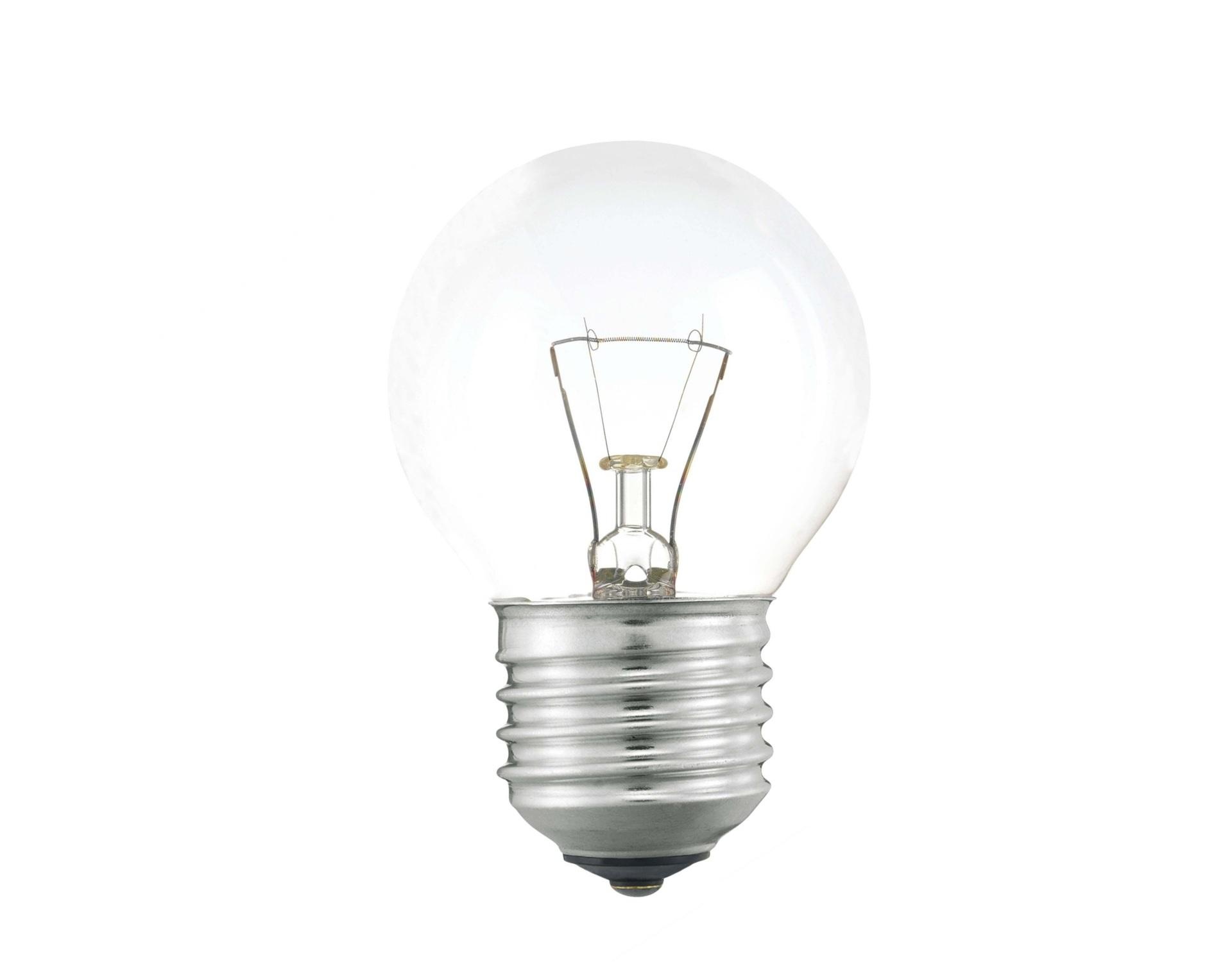 Gloeilamp kogel E27 40W helder