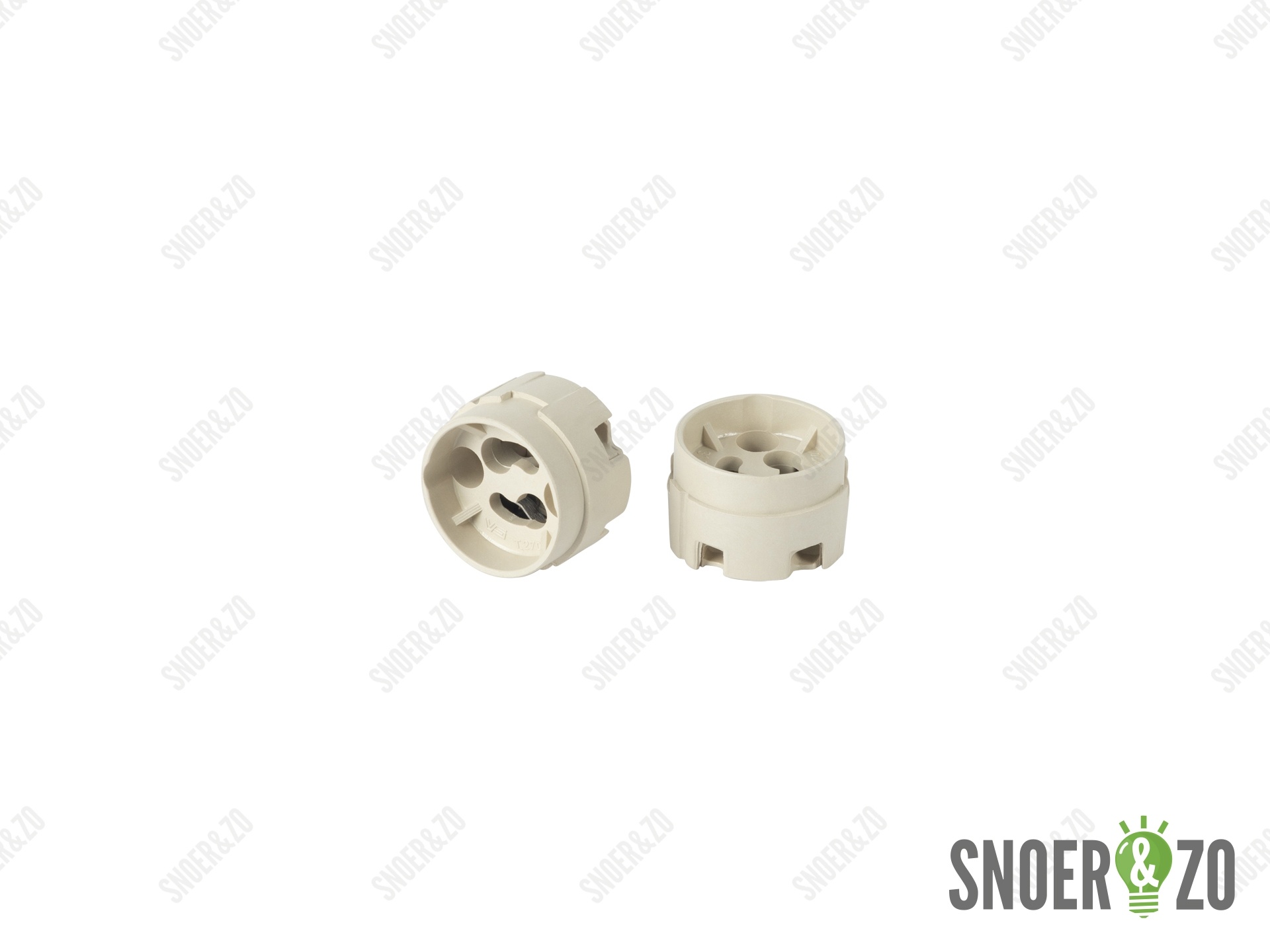 GU10 fitting 2-delig met witte huls M10x1