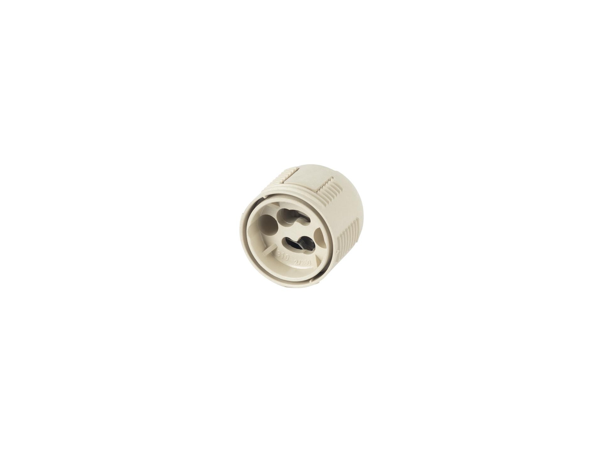 GU10 fitting 2-delig met witte huls M10x1