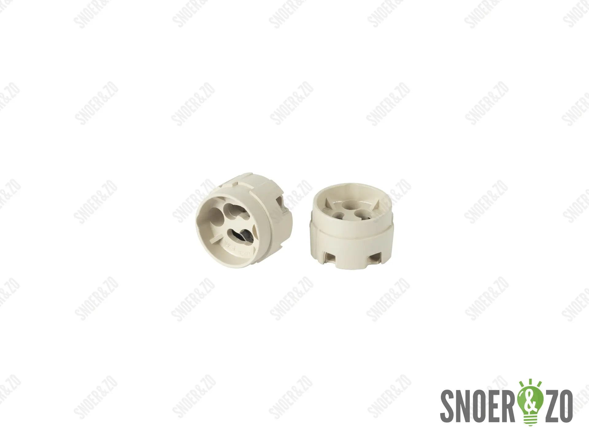 GU10 fitting 2-delig met witte huls M10x1