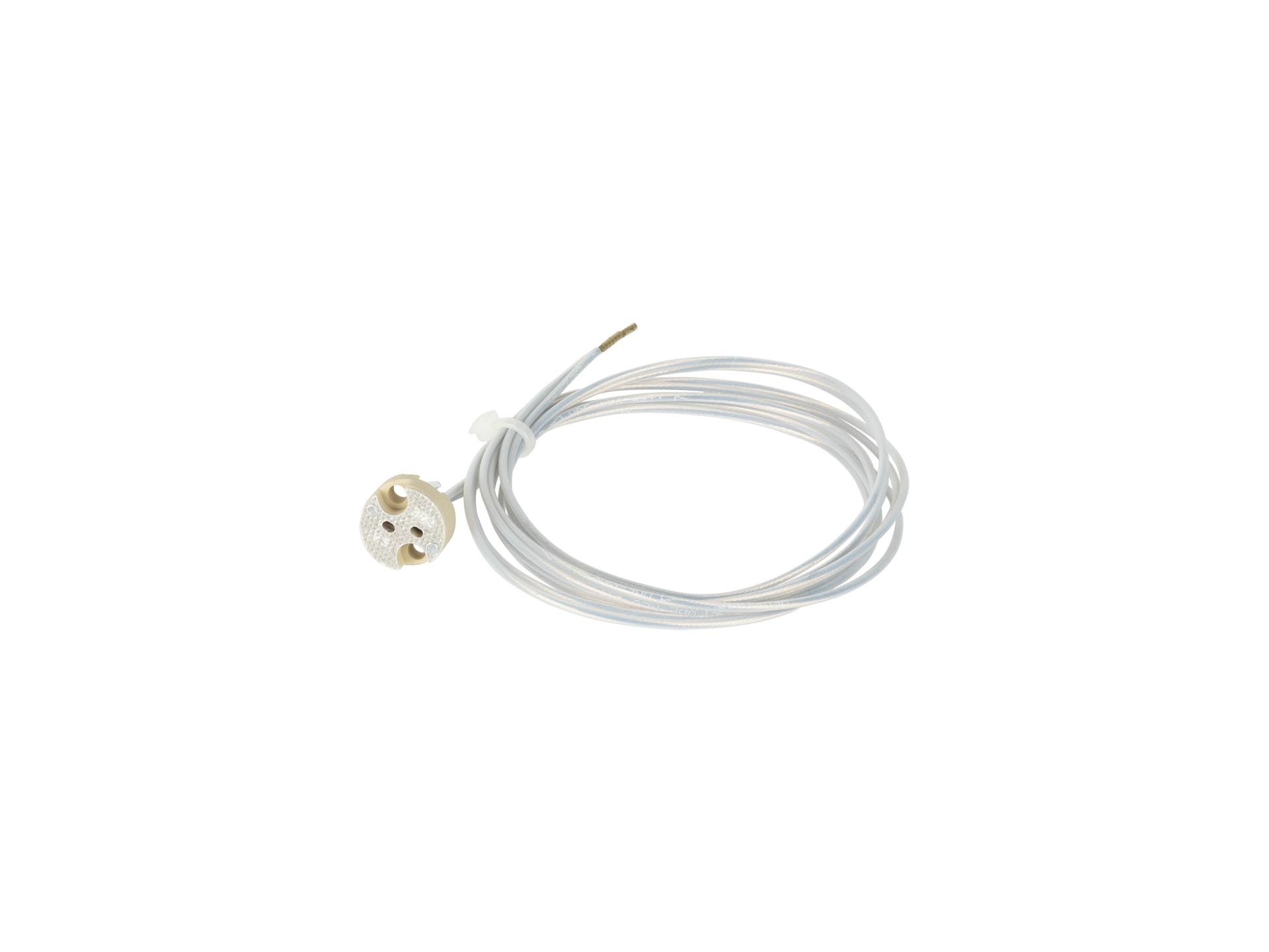 GU4 - GU5.3 fitting met draad - lengte 100 cm