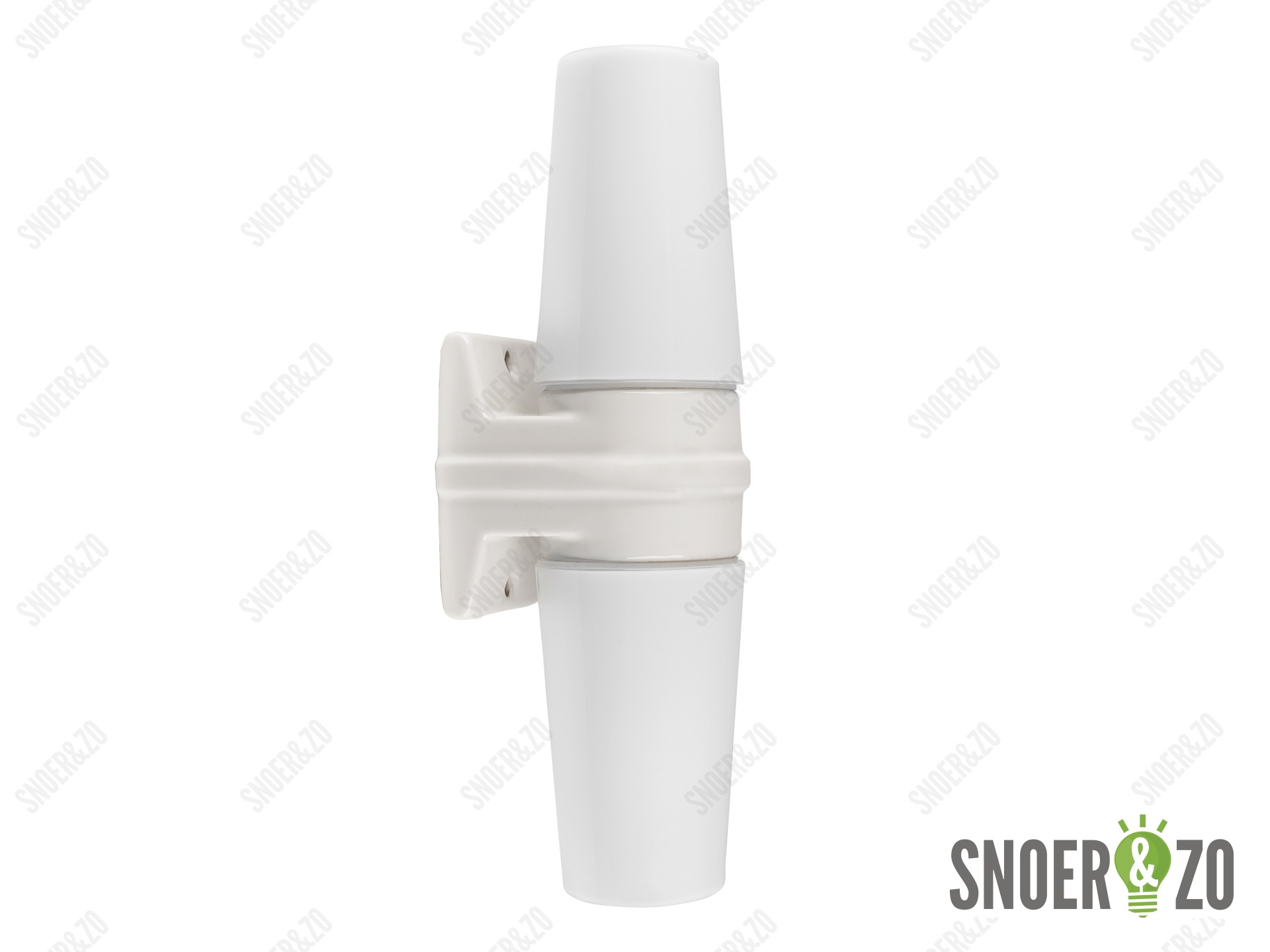 Ifö Electric Bernadotte wandlamp dubbel wit Ifö Electric Bernadotte wandlamp dubbel wit