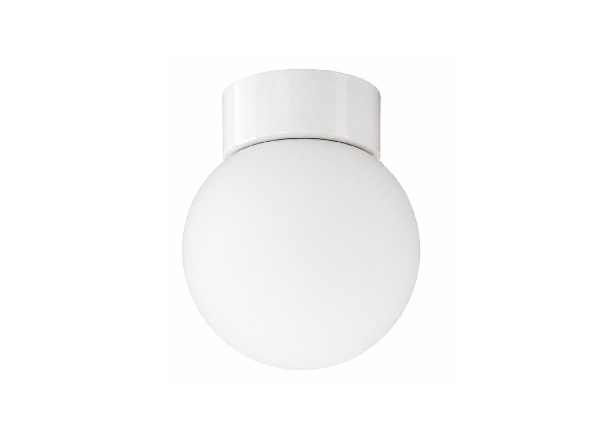 Ifö Electric Classic Globe 150 plafondlamp porselein wit - mat opaal glas - E27
