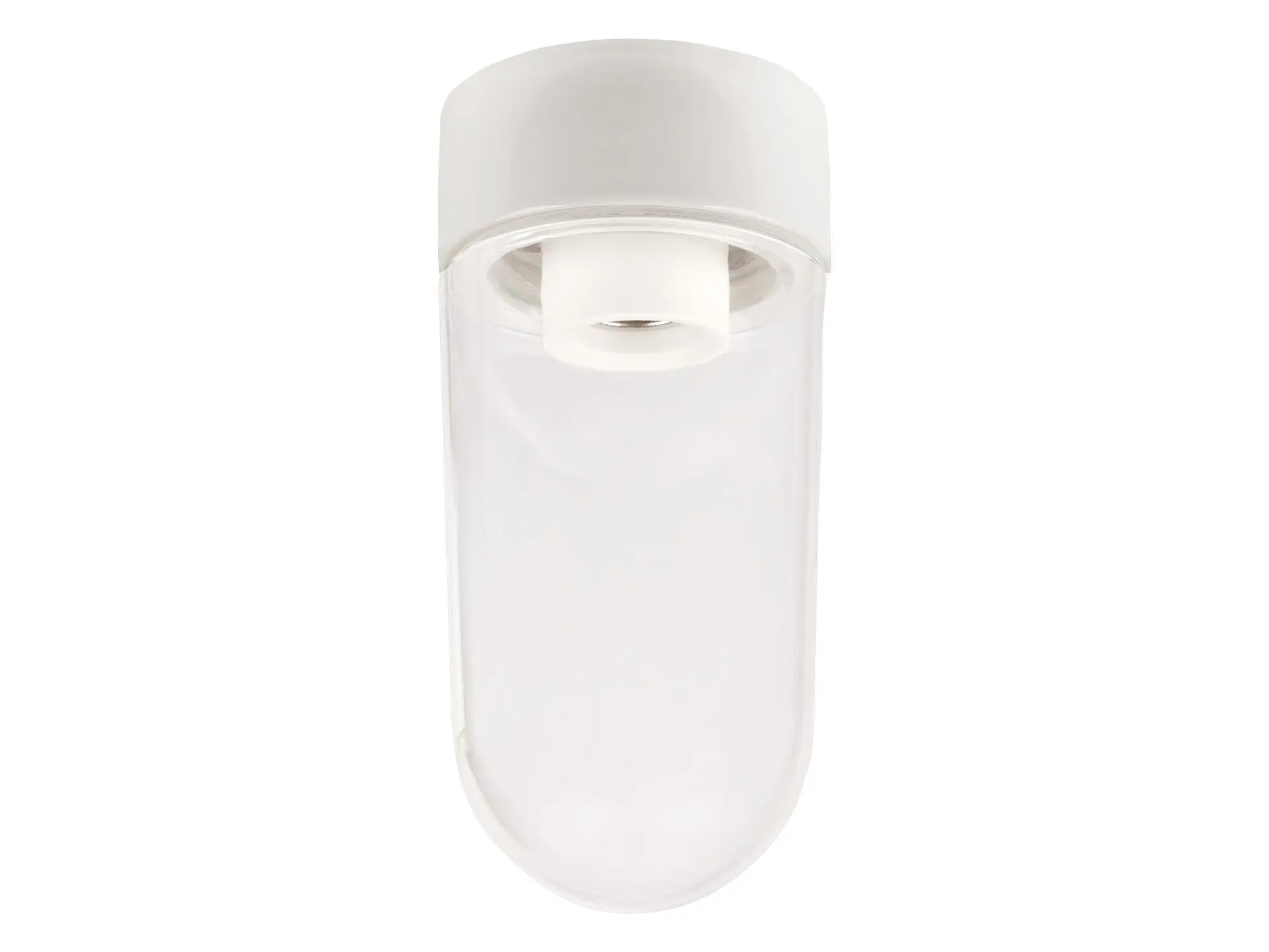 Ifö Electric Classic Stallglass plafondlamp porselein wit - helder glas - E27