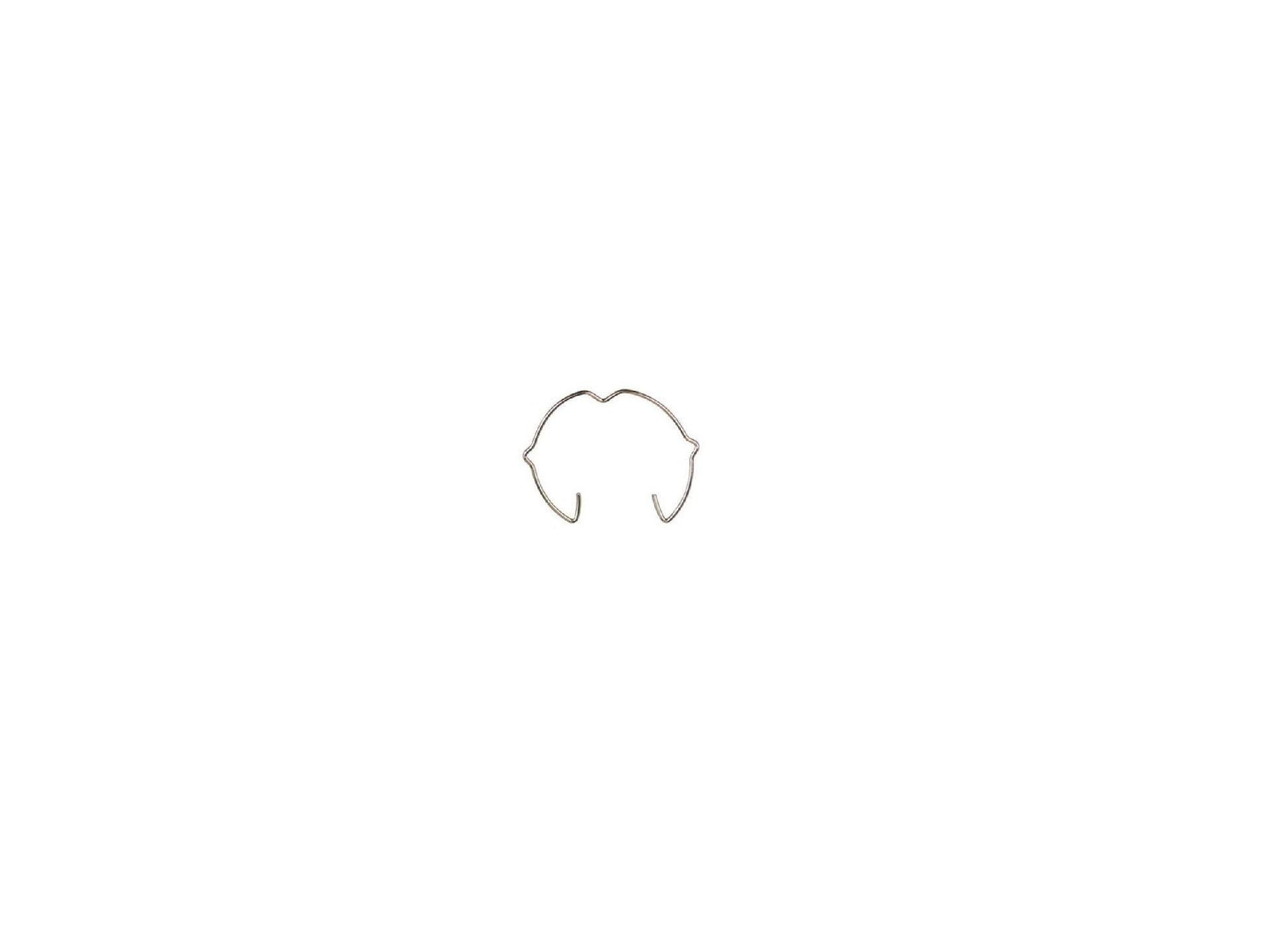 Inbouwspot veerring 25 mm