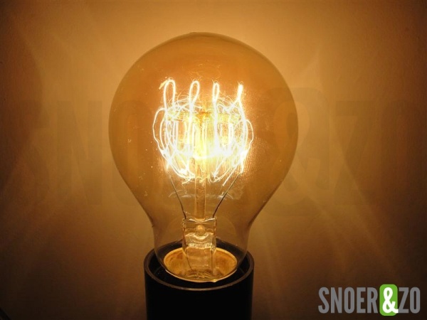 Kooldraad gloeilamp helder 40W E27 Kooldraad gloeilamp helder 40W E27