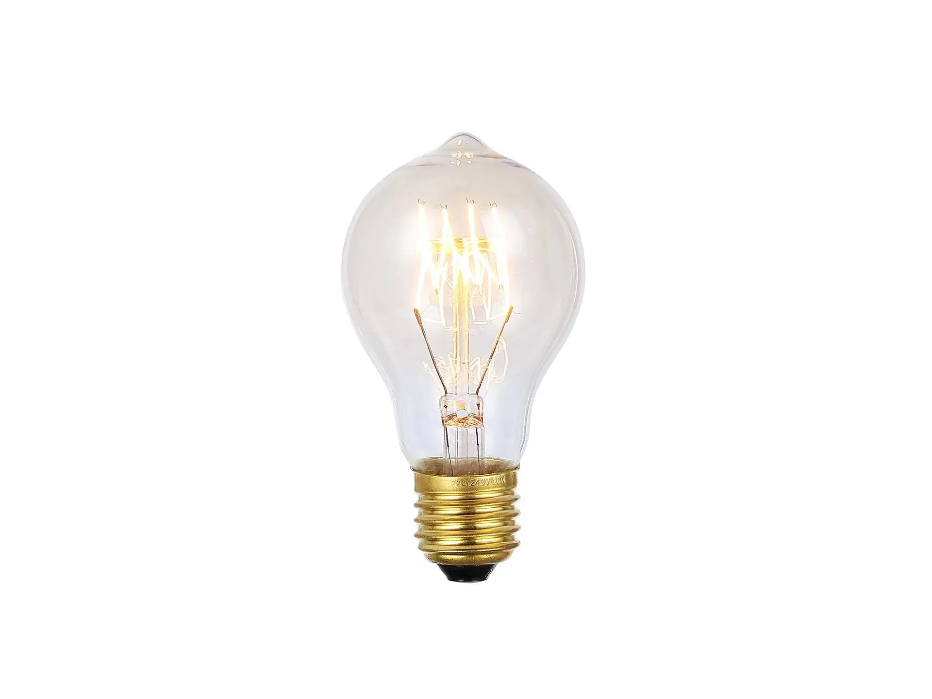Kooldraad standaardlamp GLS helder 40W E27