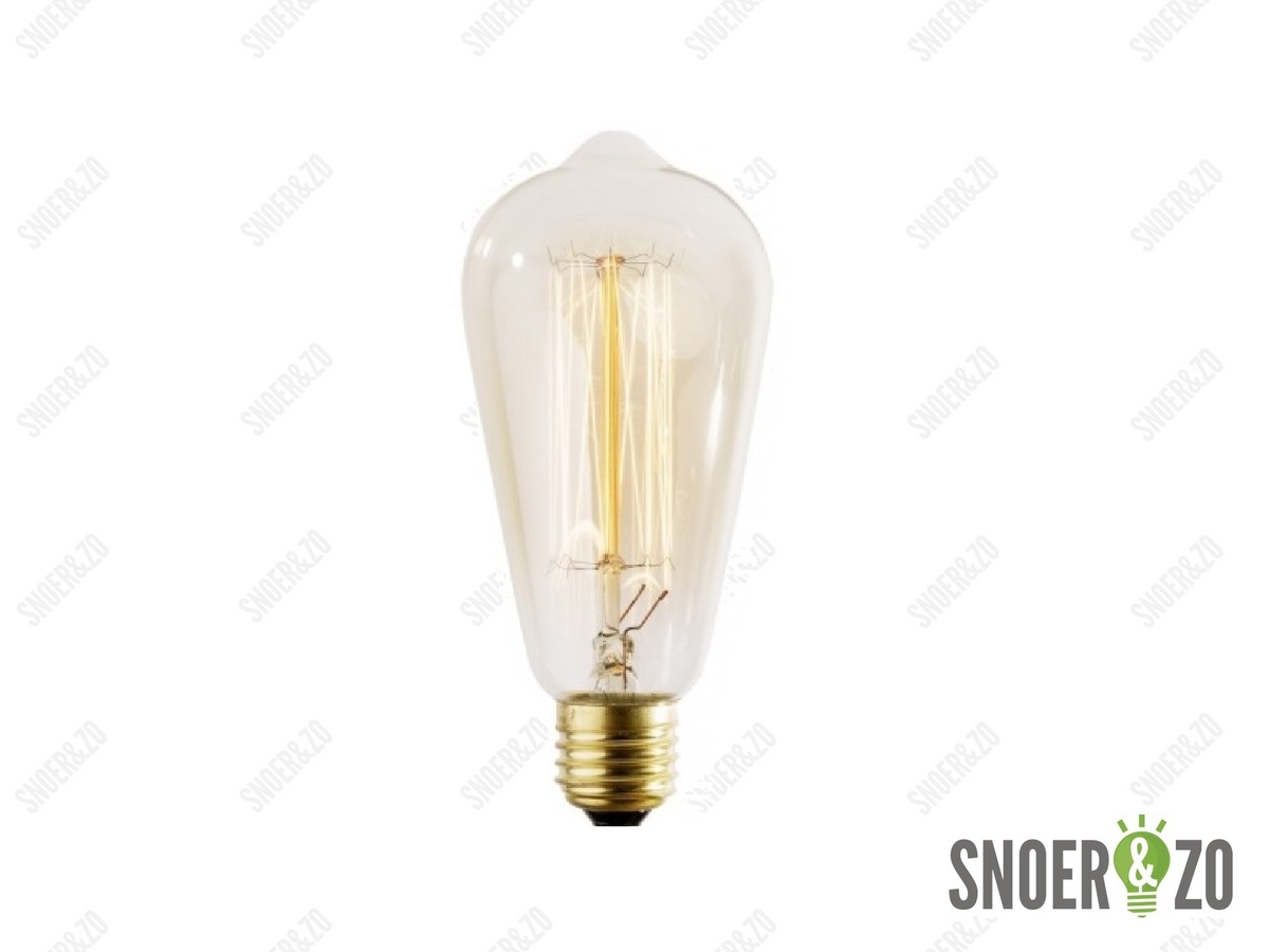 Kooldraadlamp edison helder 60W E27