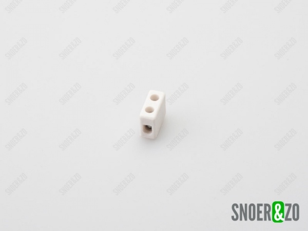 Kroonsteen porselein 1 polig Kroonsteen porselein 1 polig