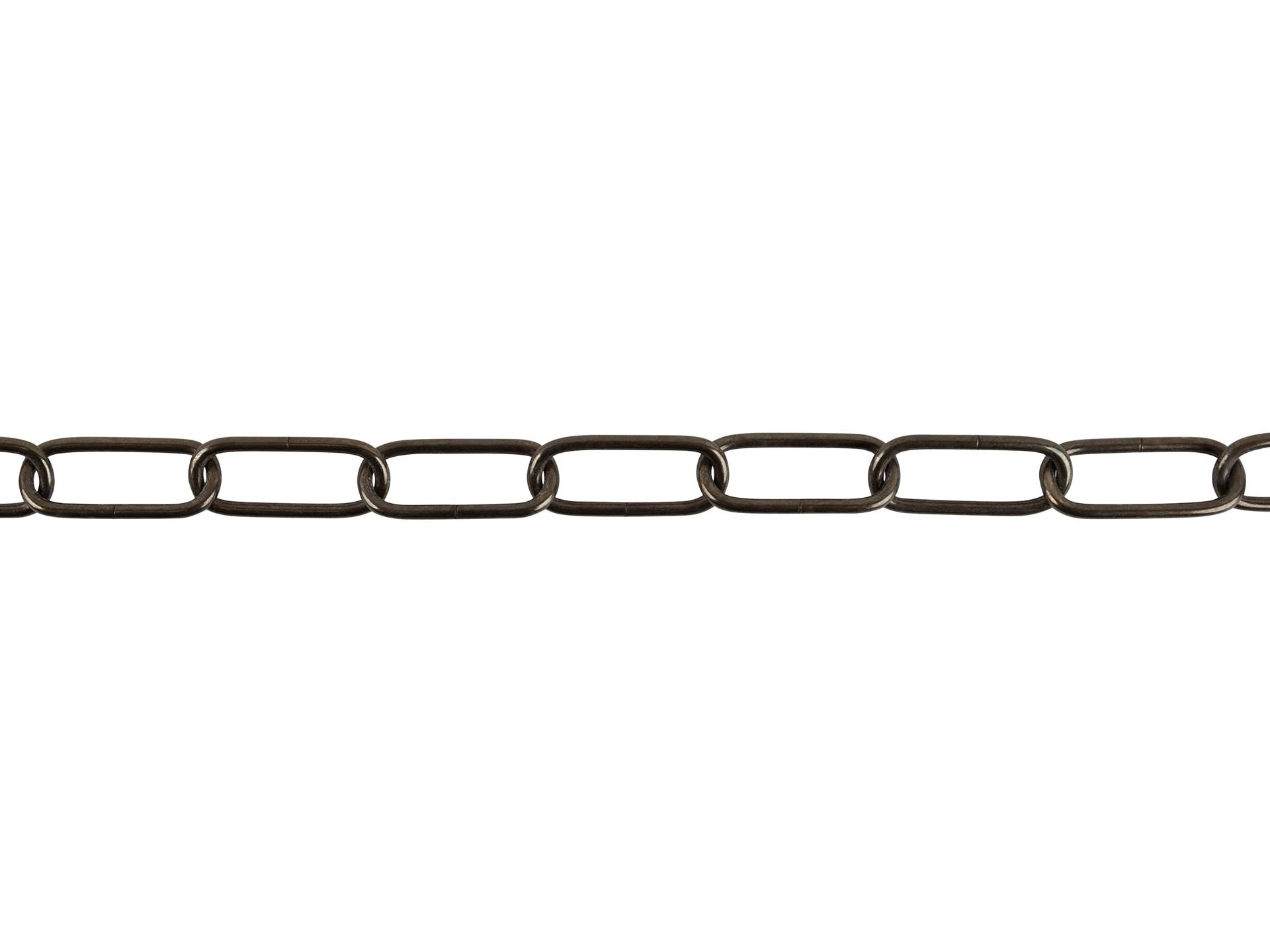 Lamp ketting brons 47x20mm
