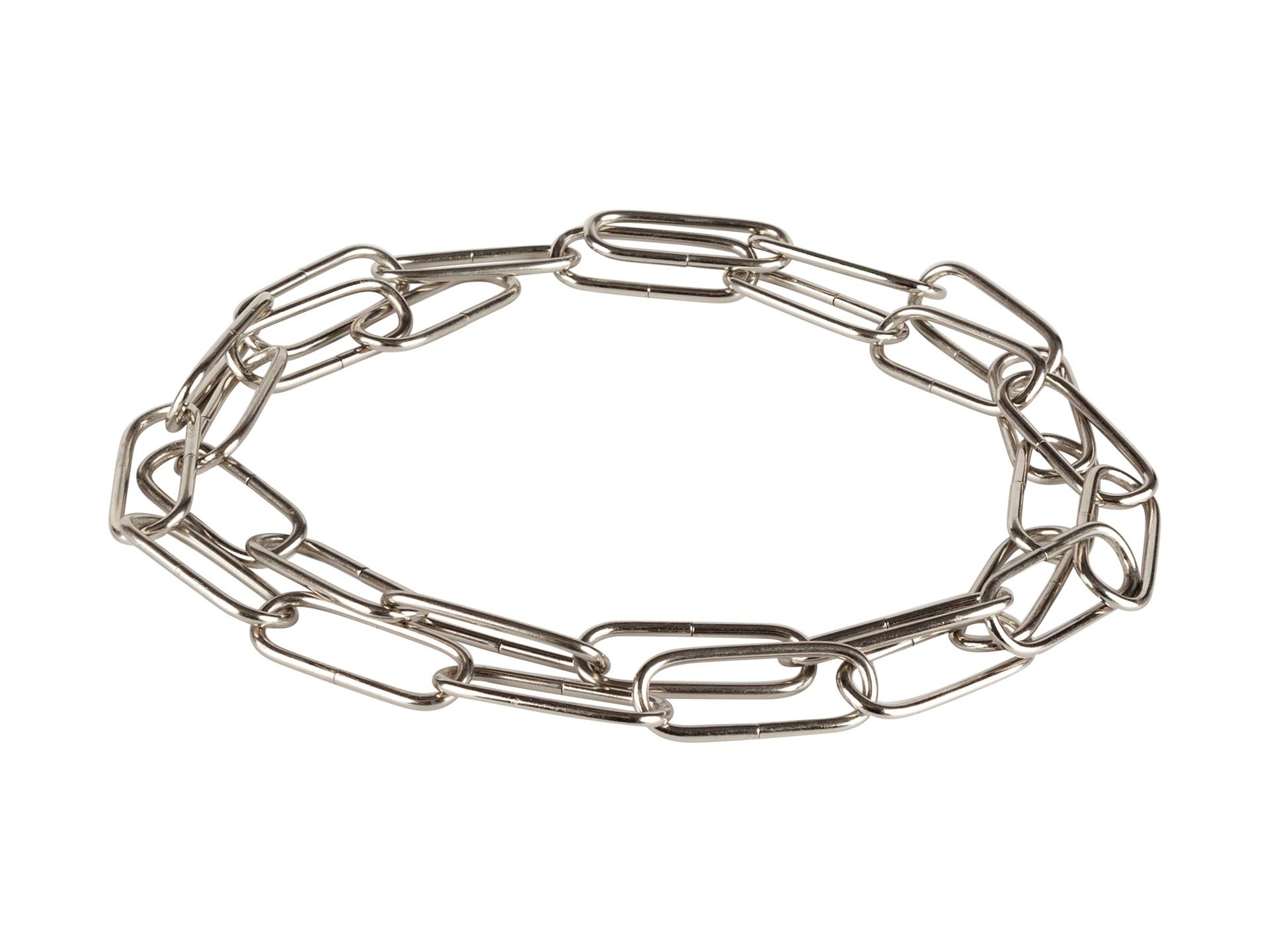 Lamp ketting chroom 39x16mm