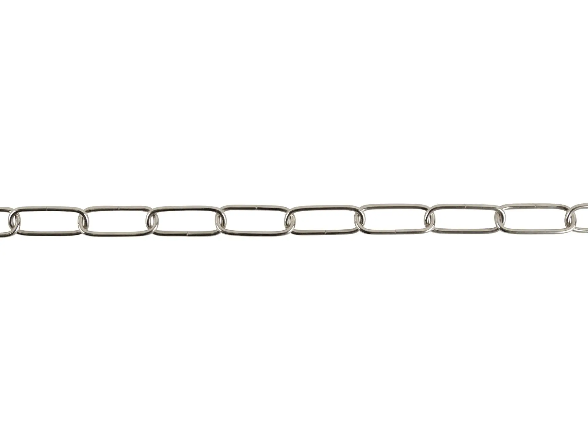 Lamp ketting chroom 39x16mm