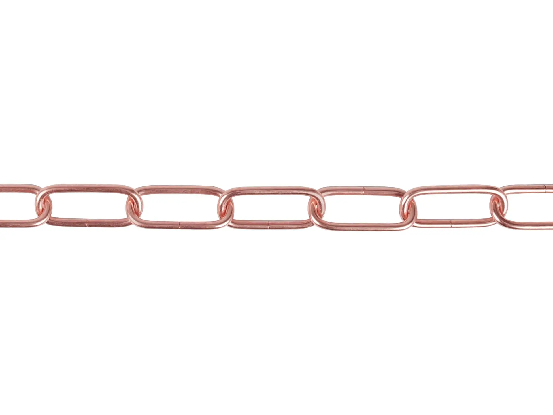 Lamp ketting rood koper 47x20mm